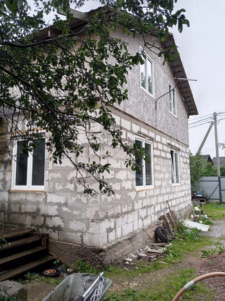 Коттедж недострой в г. Гатчина, ул. Матвеева д.13